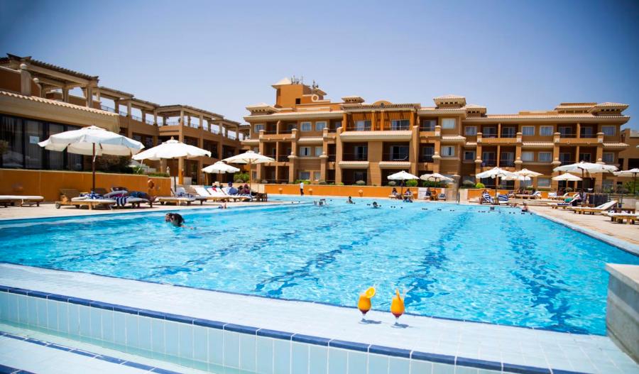 Outdoor pool at The Cascades